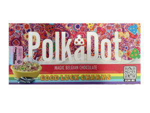 Polkadot Good Luck Charms Chocolate Bar